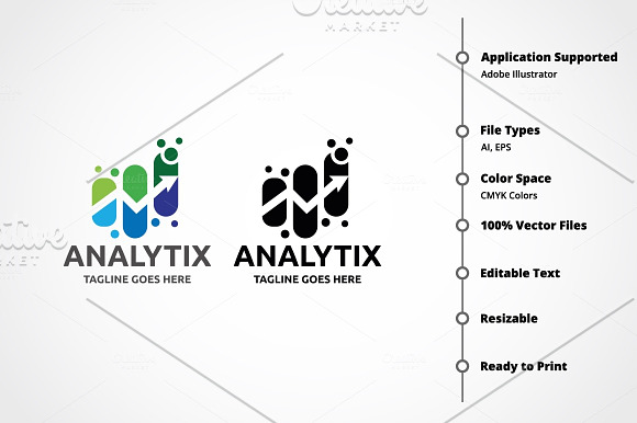 Analytix Logo in Logo Templates - product preview 4
