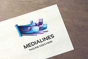 Media Lines Logo