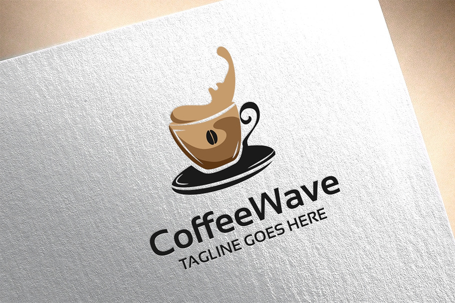 Coffee Wave Logo in Logo Templates - product preview 8