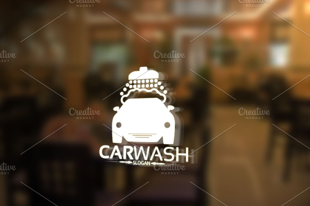 Car Wash Version2 Logo in Logo Templates - product preview 8