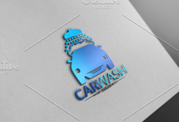 Car Wash Version2 Logo in Logo Templates - product preview 1