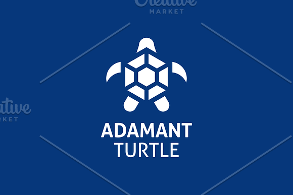 ADAMANTturtle_logo in Logo Templates - product preview 1