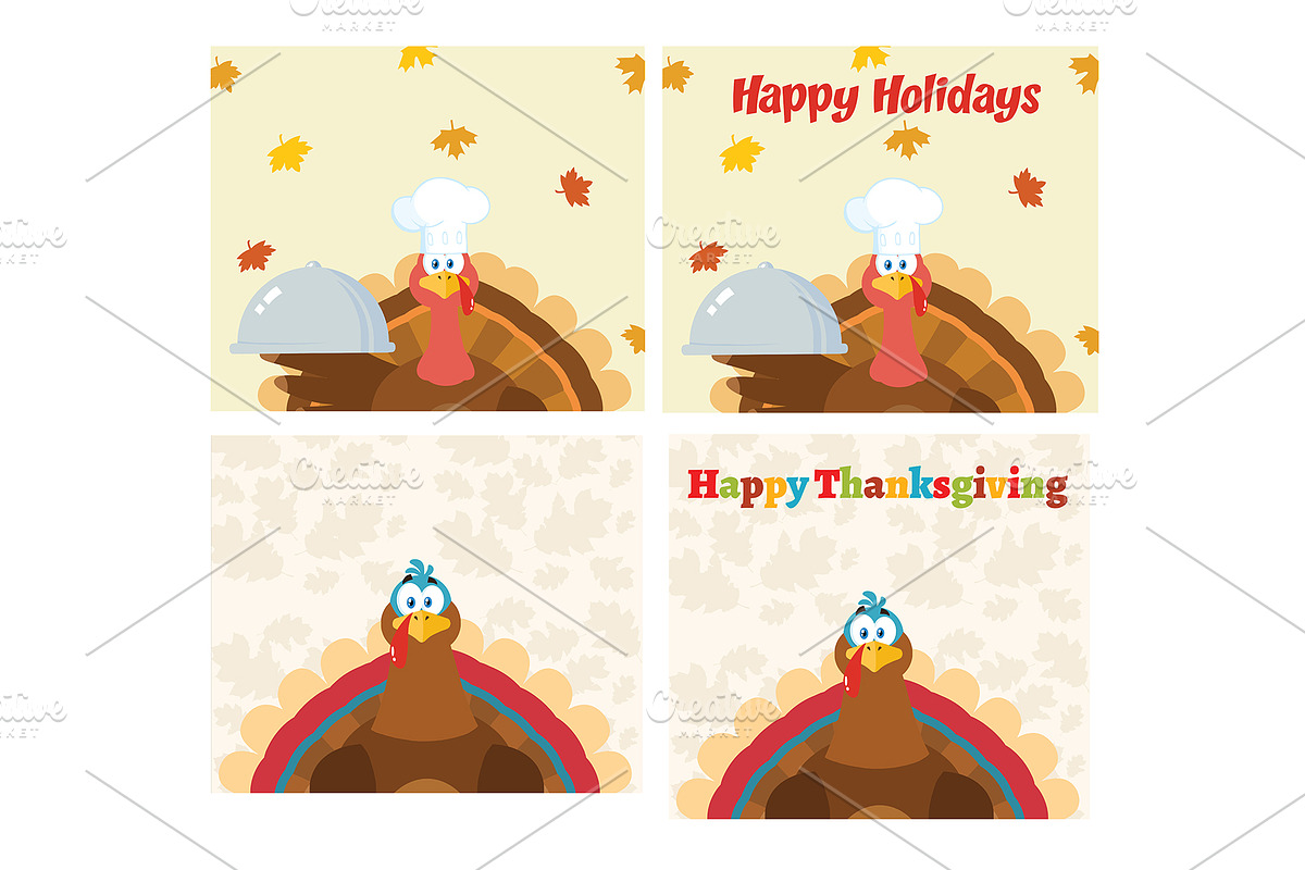 Turkey Bird Collection - 9 in Illustrations - product preview 8