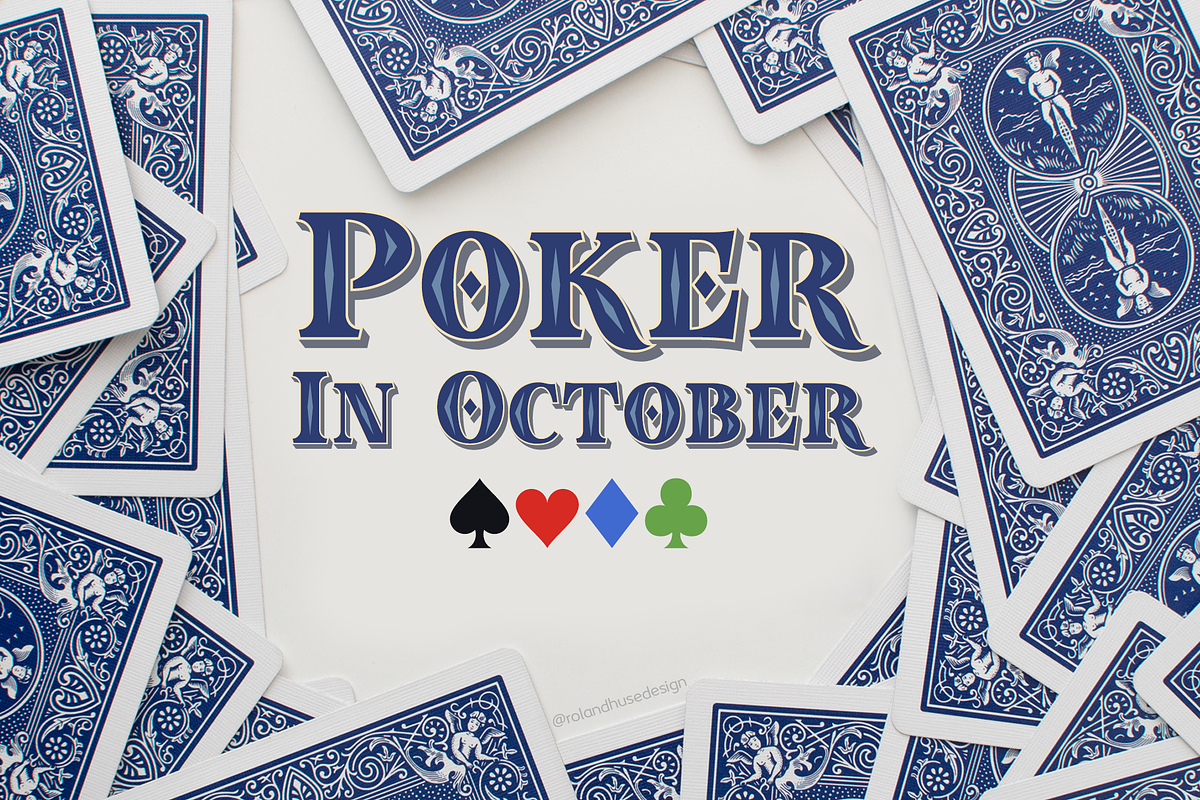Poker In October Layered Color Font in Colorful Fonts - product preview 8