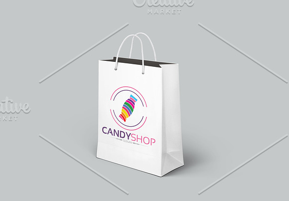 Candy Shop Logo Version2 in Logo Templates - product preview 1