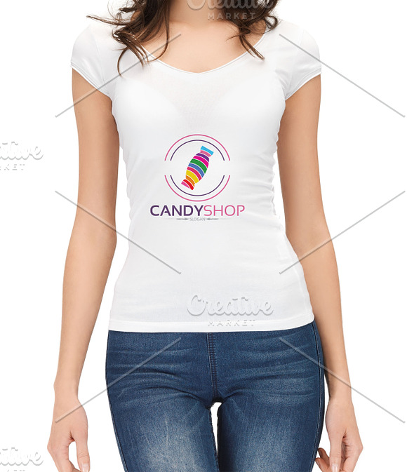 Candy Shop Logo Version2 in Logo Templates - product preview 5