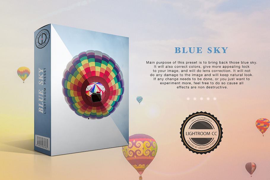 Blue Sky - Lightroom Preset