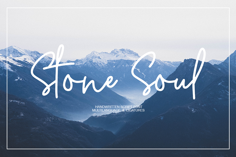 Stone Soul 90% OFF in Script Fonts - product preview 8
