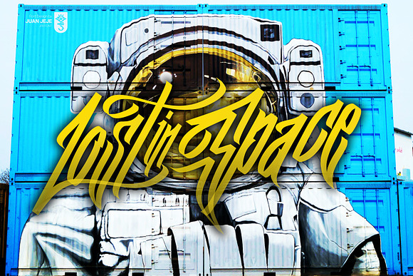 Wall Hunters | Graffiti Tag Fonts UP in Graffiti Fonts - product preview 3