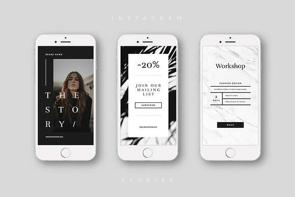 Luxury Social Media Pack in Instagram Templates - product preview 4