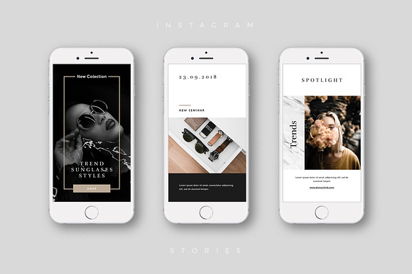 Luxury Social Media Pack in Instagram Templates - product preview 5