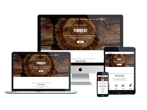 WS Wood Carpenter Wordpress theme in WordPress Commerce Themes - product preview 1