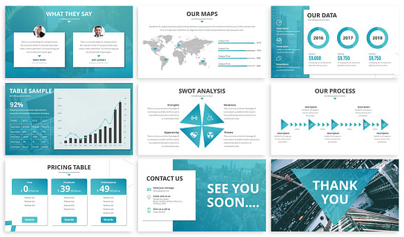 Triangolo - Powerpoint Business in PowerPoint Templates - product preview 2