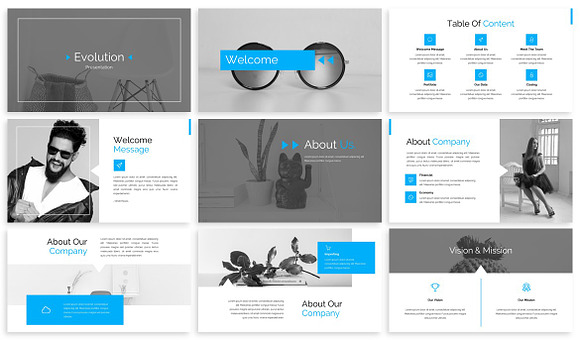 Evolution - Modern Powerpoint in PowerPoint Templates - product preview 1