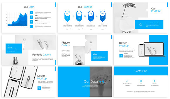 Evolution - Modern Powerpoint in PowerPoint Templates - product preview 3