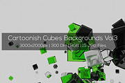 Cartoonish Cubes Backgrounds Vol3