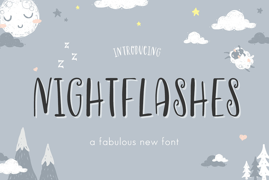 Nightflashes Font in Display Fonts - product preview 8