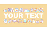 Experience word concepts banner