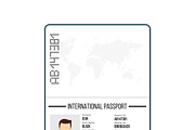 International male passport template