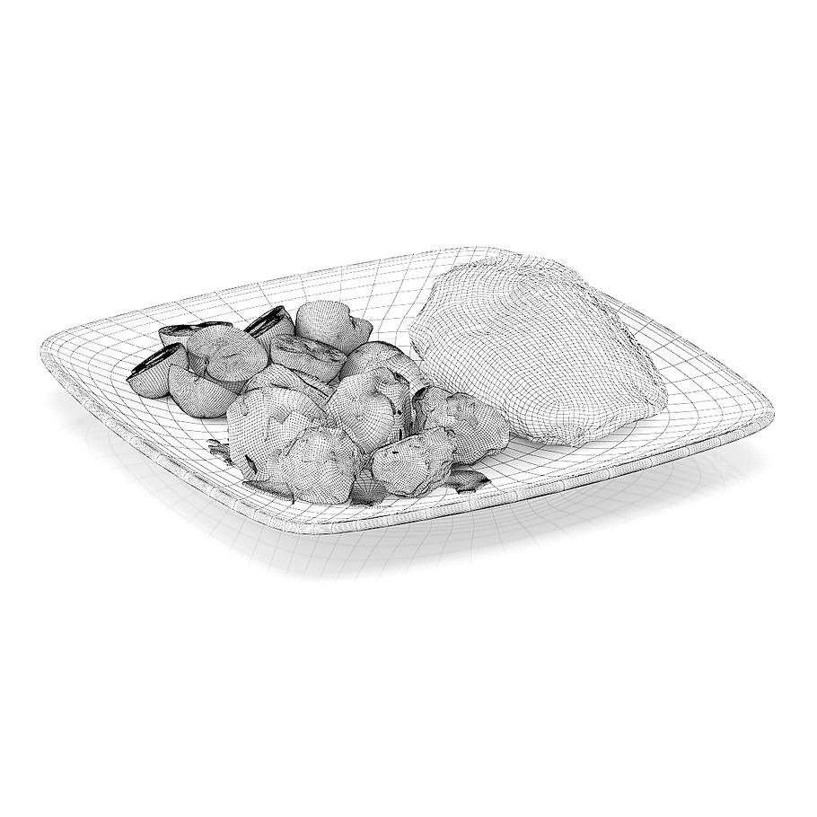 Steak with baked potatoes in Food - product preview 3