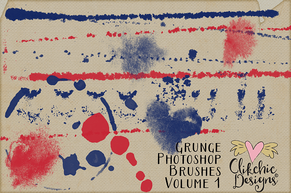 Grunge Texture Photoshop Brushes V1 in Photoshop Brushes - product preview 2