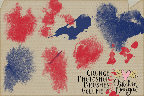 Grunge Texture Photoshop Brushes V1 in Photoshop Brushes - product preview 3