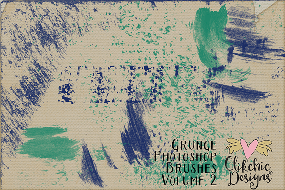 Grunge Texture Photoshop Brushes V2 in Add-Ons - product preview 2