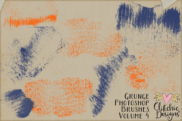 Grunge Ink Photoshop Brushes V4 in Photoshop Brushes - product preview 3
