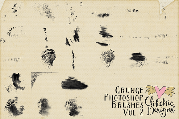 Grunge Texture Photoshop Brushes 50% in Photoshop Brushes - product preview 6