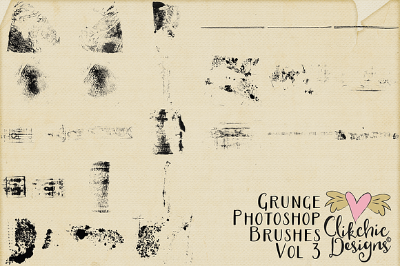 Grunge Texture Photoshop Brushes 50% in Photoshop Brushes - product preview 7