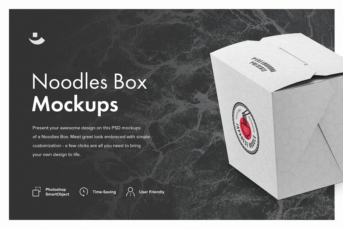 Noodles Box Mockup Set in Product Mockups - product preview 8