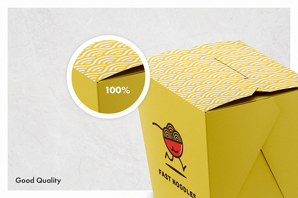 Noodles Box Mockup Set in Product Mockups - product preview 2
