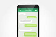 Chatting and messaging. SMS messages