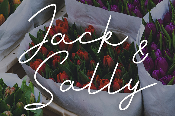 Jack And Sally Typeface in Script Fonts - product preview 5