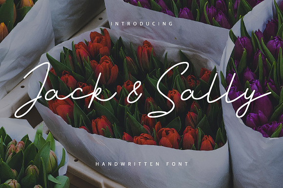 Jack And Sally Typeface in Script Fonts - product preview 6