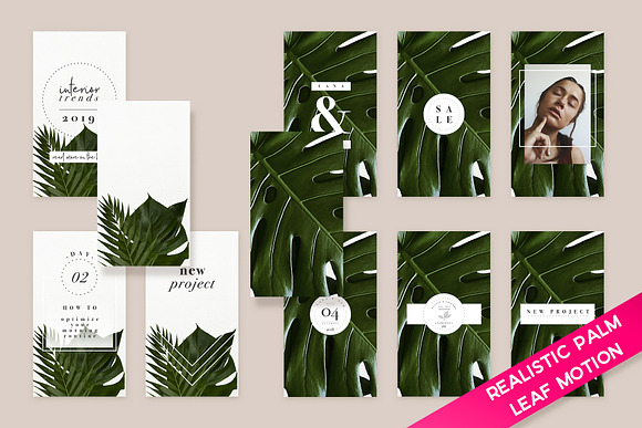 animated urban jungle | greenery in Instagram Templates - product preview 5