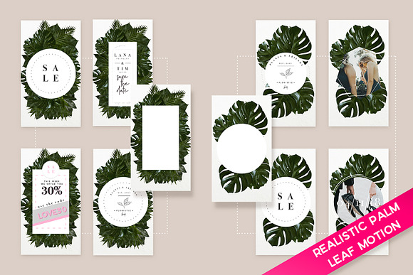 animated urban jungle | greenery in Instagram Templates - product preview 6
