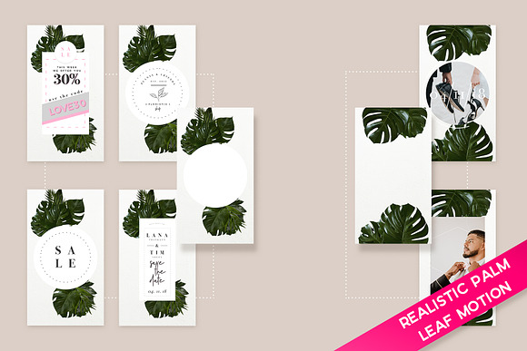 animated urban jungle | greenery in Instagram Templates - product preview 7