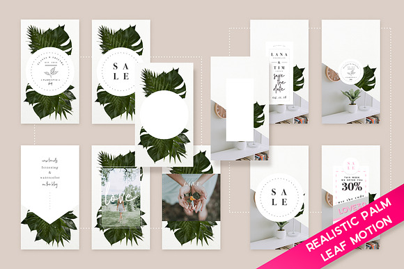 animated urban jungle | greenery in Instagram Templates - product preview 8