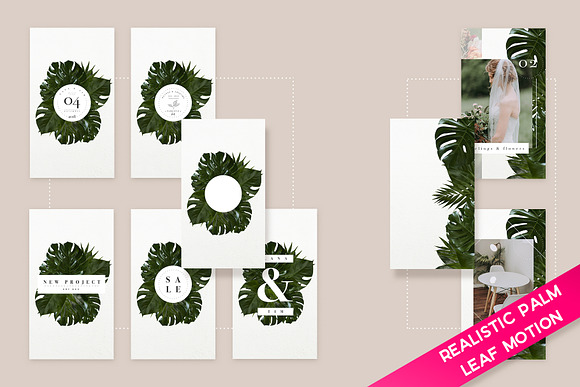 animated urban jungle | greenery in Instagram Templates - product preview 9