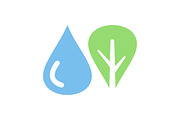Water tree logo