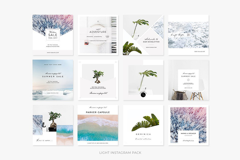 Clean Instagram Bundle in Instagram Templates - product preview 8