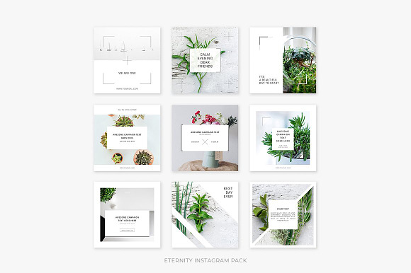Clean Instagram Bundle in Instagram Templates - product preview 5