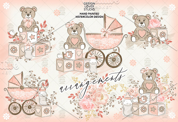 -50% Baby Girl design in Illustrations - product preview 1