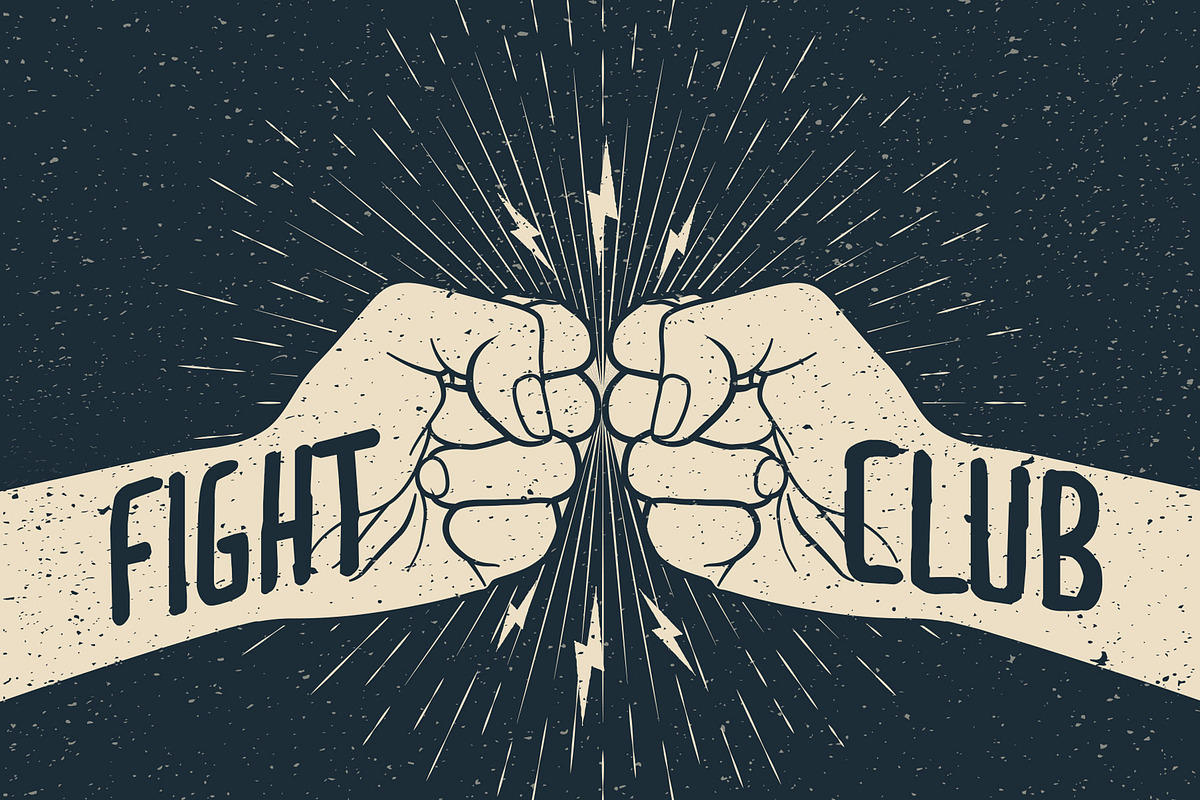 Fight Club. in Illustrations - product preview 8