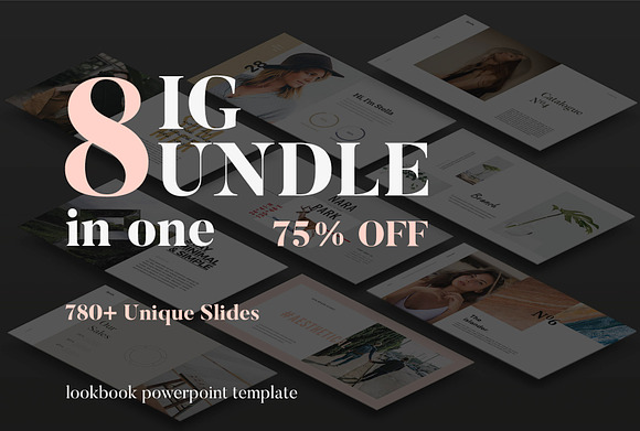 Lookbook Powerpoint Big Bundle in PowerPoint Templates - product preview 9