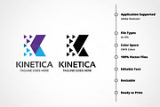 Letter K - Kinetica Logo