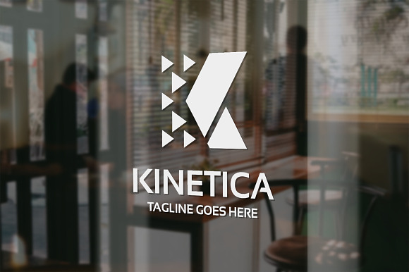 Letter K - Kinetica Logo in Logo Templates - product preview 3