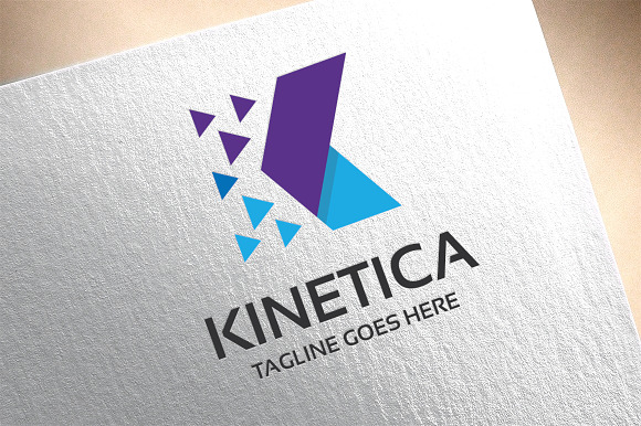 Letter K - Kinetica Logo in Logo Templates - product preview 4