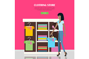 Clothing Store Illustration